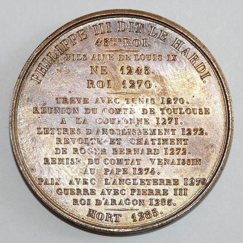 Philippe III dit le Hardi par Caqué - 1837 Philippe III dit le Hardi par Caqué - 1837