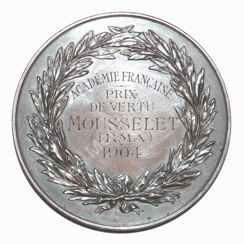 Antoine Auget de Montyon - Prix de Vertu - 1904 Antoine Auget de Montyon - Prix de Vertu - 1904