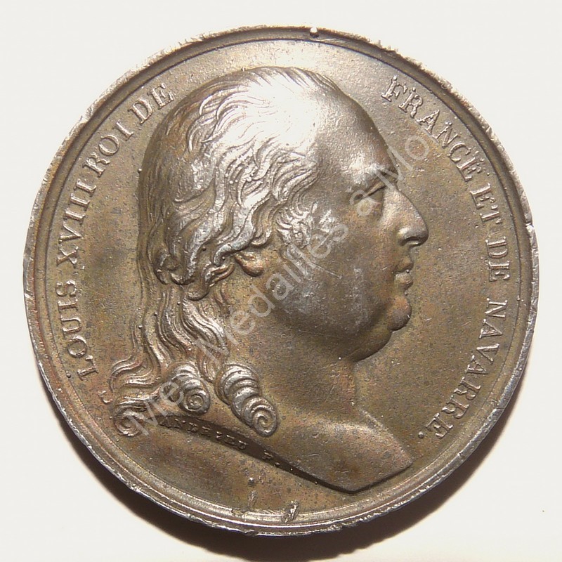 Louis XVIII - Charte constitutionnelle - 1814 - Bramsen 1468, Julius 3022-3023 Louis XVIII - Charte constitutionnelle - 1814 - Bramsen 1468, Julius 3022-3023