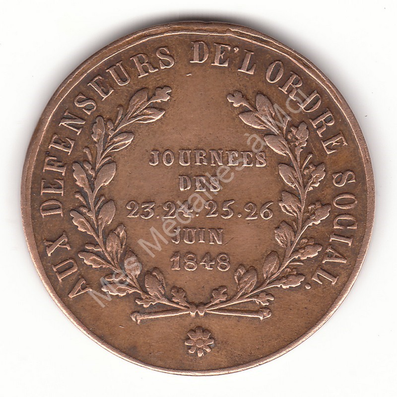 Général Cavaignac - juin 1848 - COLLIGNON 497 Général Cavaignac - juin 1848 - COLLIGNON 497
