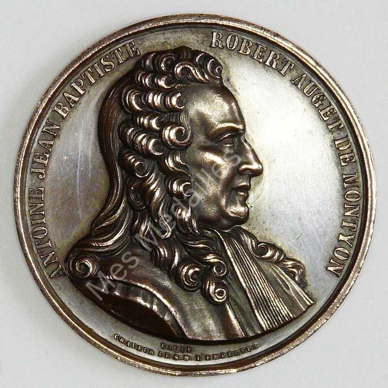 Auget de Montyon - Bureau de Bienfaisance - Caqué - 1869 Auget de Montyon - Bureau de Bienfaisance - Caqué - 1869