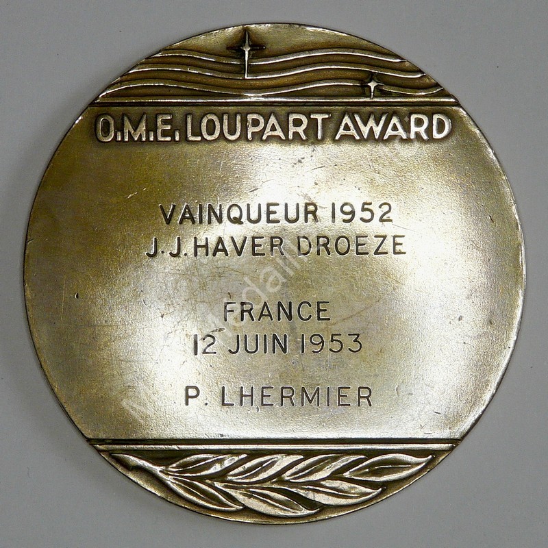 LOUPART AWARD - 1953