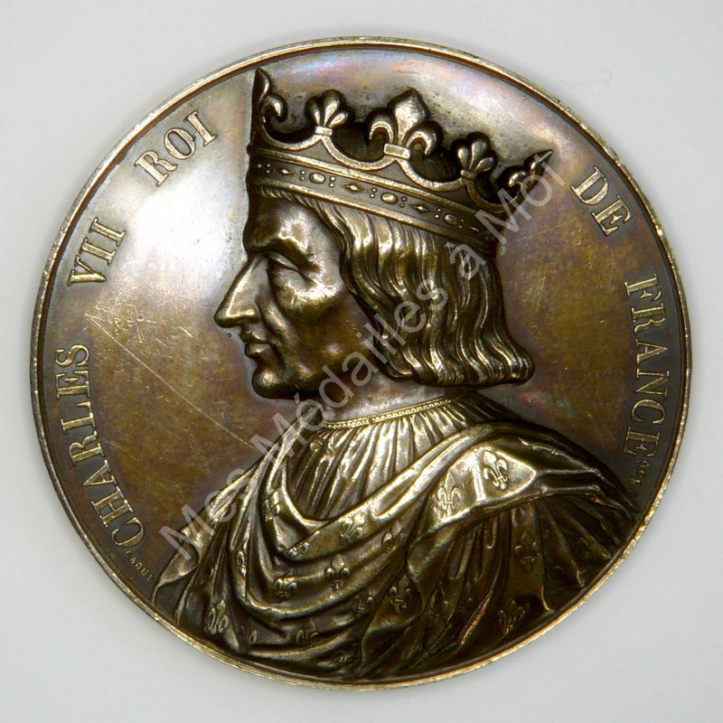 Charles VII par Caqué - 1836 Charles VII par Caqué - 1836