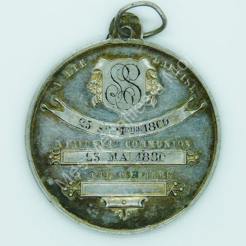 Diocèse de Rouen - 1ère communion - 1880 Diocèse de Rouen - 1ère communion - 1880