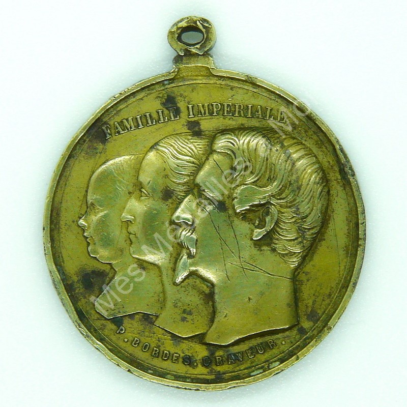 Famille impériale - Baptême d'Eugène - 1856 Famille impériale - Baptême d'Eugène - 1856