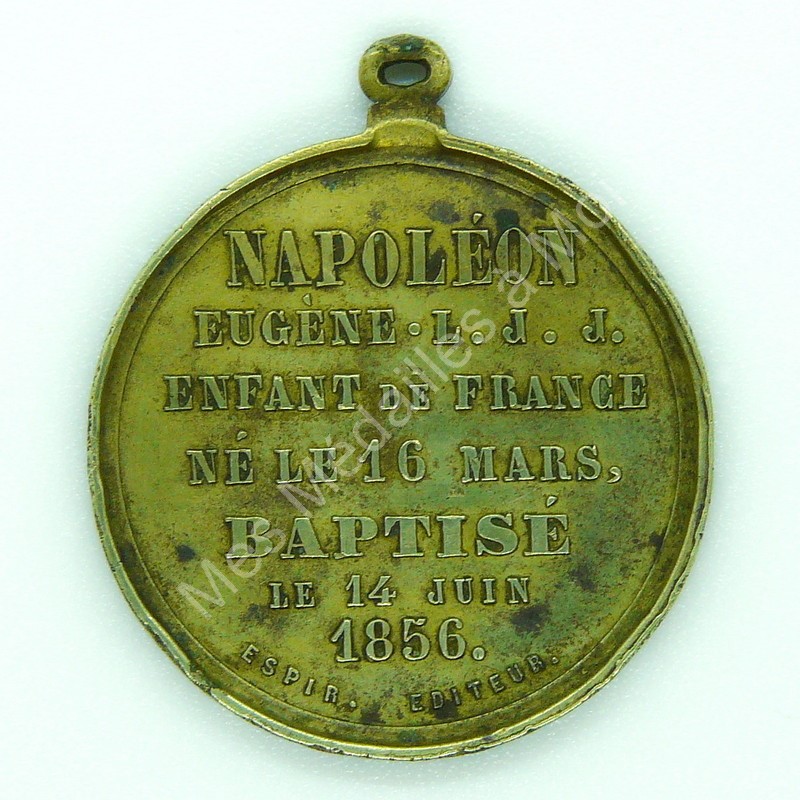 Famille impériale - Baptême d'Eugène - 1856 Famille impériale - Baptême d'Eugène - 1856
