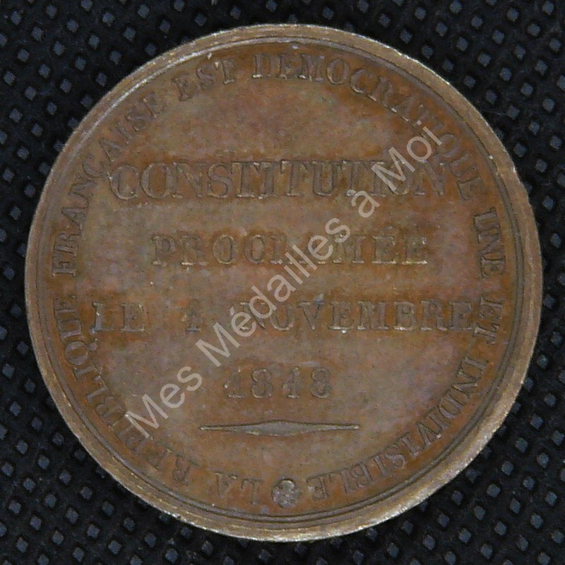 Proclamation de la Constitution - 1848 Proclamation de la Constitution - 1848