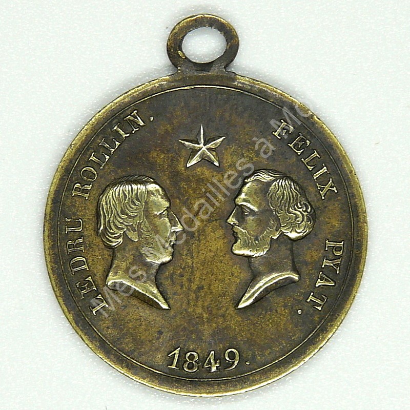 Ledru Rollin et Felix Pyat - 1849 (2) Ledru Rollin et Felix Pyat - 1849 (2)