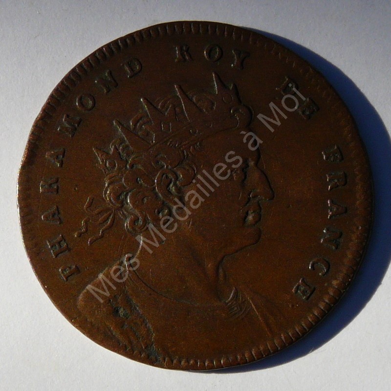 Pharamond 1er - Série métallique des Rois de France N°1 - (417) Pharamond 1er - Série métallique des Rois de France N°1 - (417)