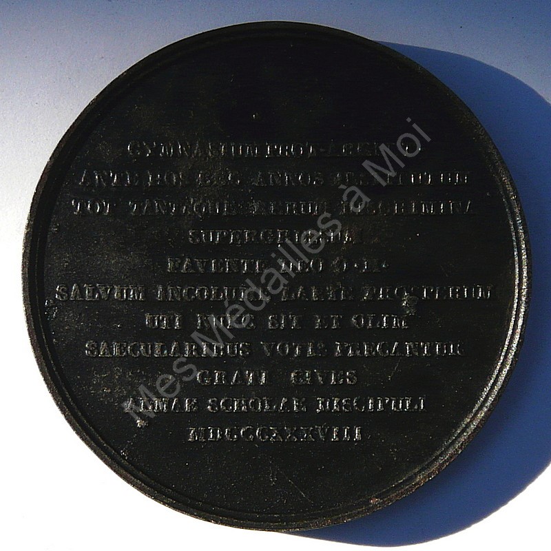 Jean Sturm - 300° anniversaire du Gymnase - 1838 - Forrer III p 167. H p 142, 359 Jean Sturm - 300° anniversaire du Gymnase - 1838 - Forrer III p 167. H p 142, 359