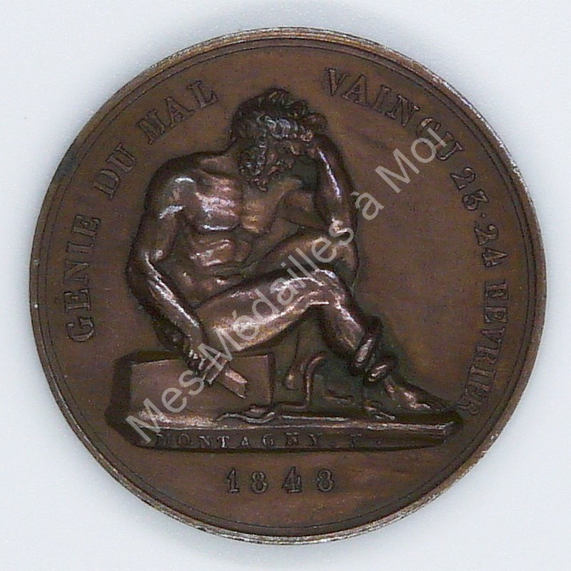Génie du mal vaincu - 1848 - Collignon 192 Génie du mal vaincu - 1848 - Collignon 192