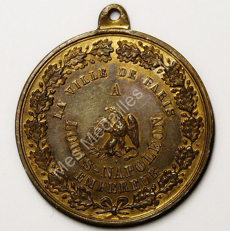 La ville de Paris à Louis-Napoléon - (1852) La ville de Paris à Louis-Napoléon - (1852)