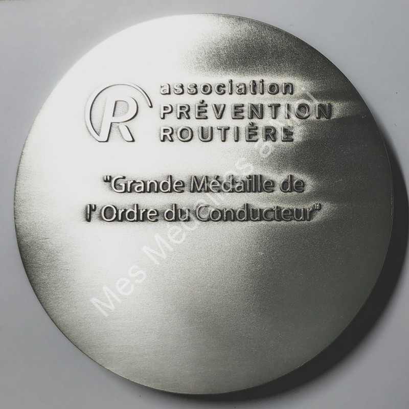 Prvention Routire - Grande mdaille