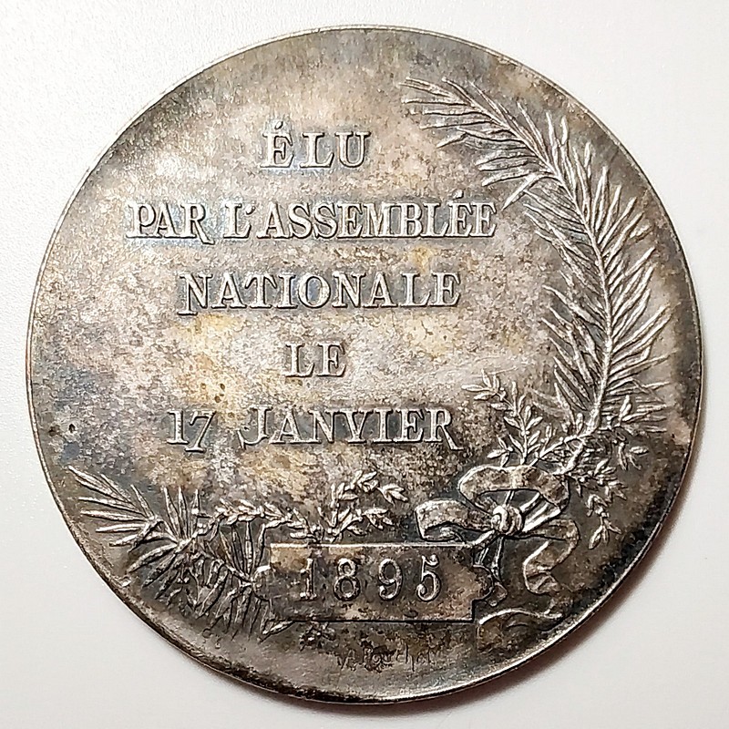 Félix Faure - Élection par l'Assemblée - 1895 Félix Faure - Élection par l'Assemblée - 1895