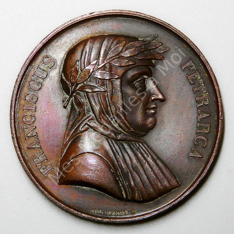 Pétrarque - Series numismatica - 1819 Pétrarque - Series numismatica - 1819