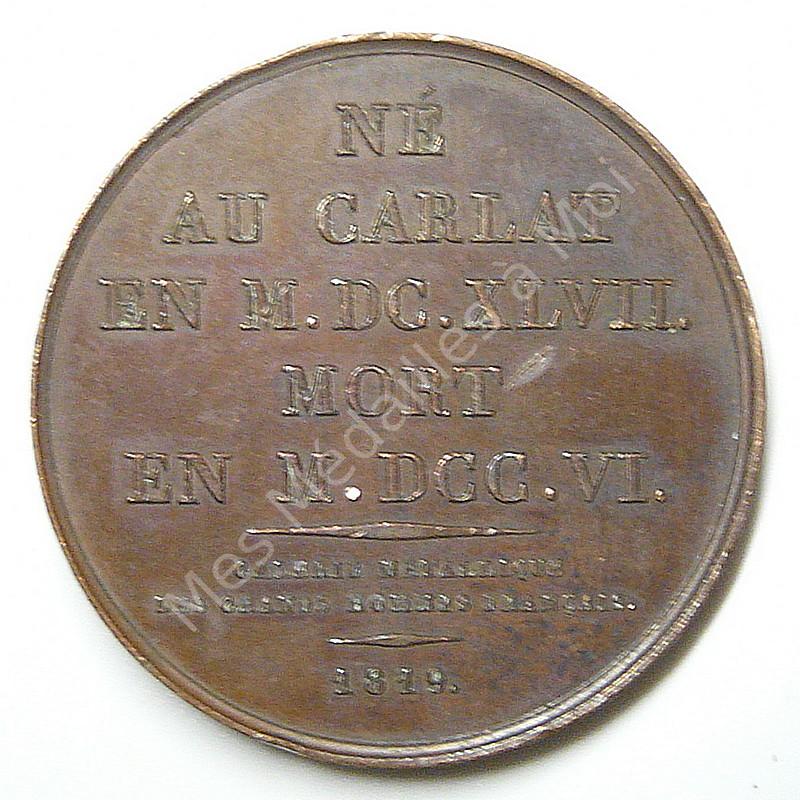 Pierre BAYLE - Galerie Métallique des Grands Hommes - 1819 Pierre BAYLE - Galerie Métallique des Grands Hommes - 1819