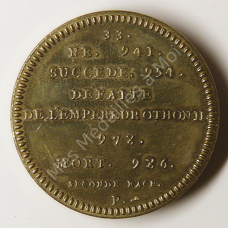 Lothaire - Série métallique des rois de France
N°33 - Piéfort moderne Lothaire - Série métallique des rois de France
N°33 - Piéfort moderne