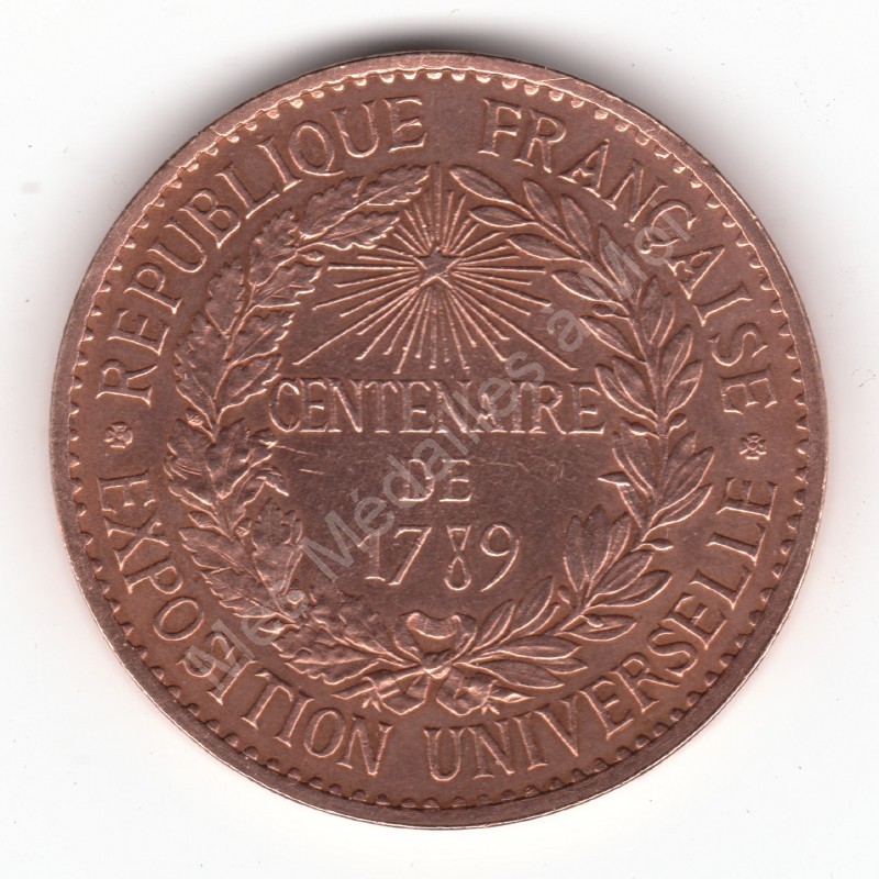 Centenaire de 1789 Centenaire de 1789