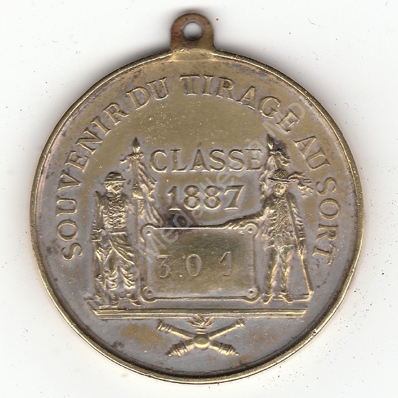 Souvenir du tirage au sort 1887 Souvenir du tirage au sort 1887