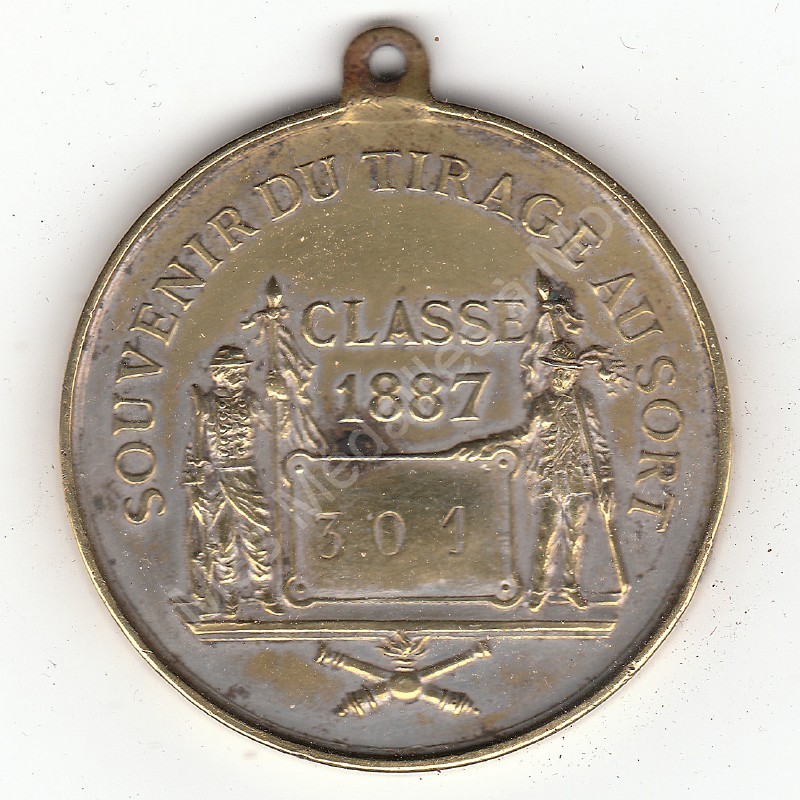 Souvenir du tirage au sort 1887